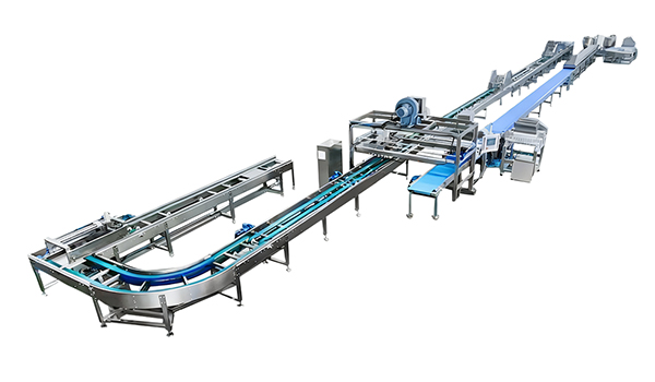 Ligne de production de gâteaux automatisée